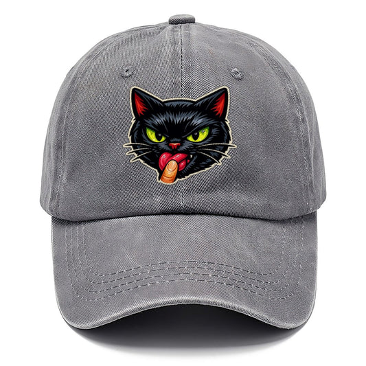 Finger Lickin Cat Classic Cap – Urban Haze