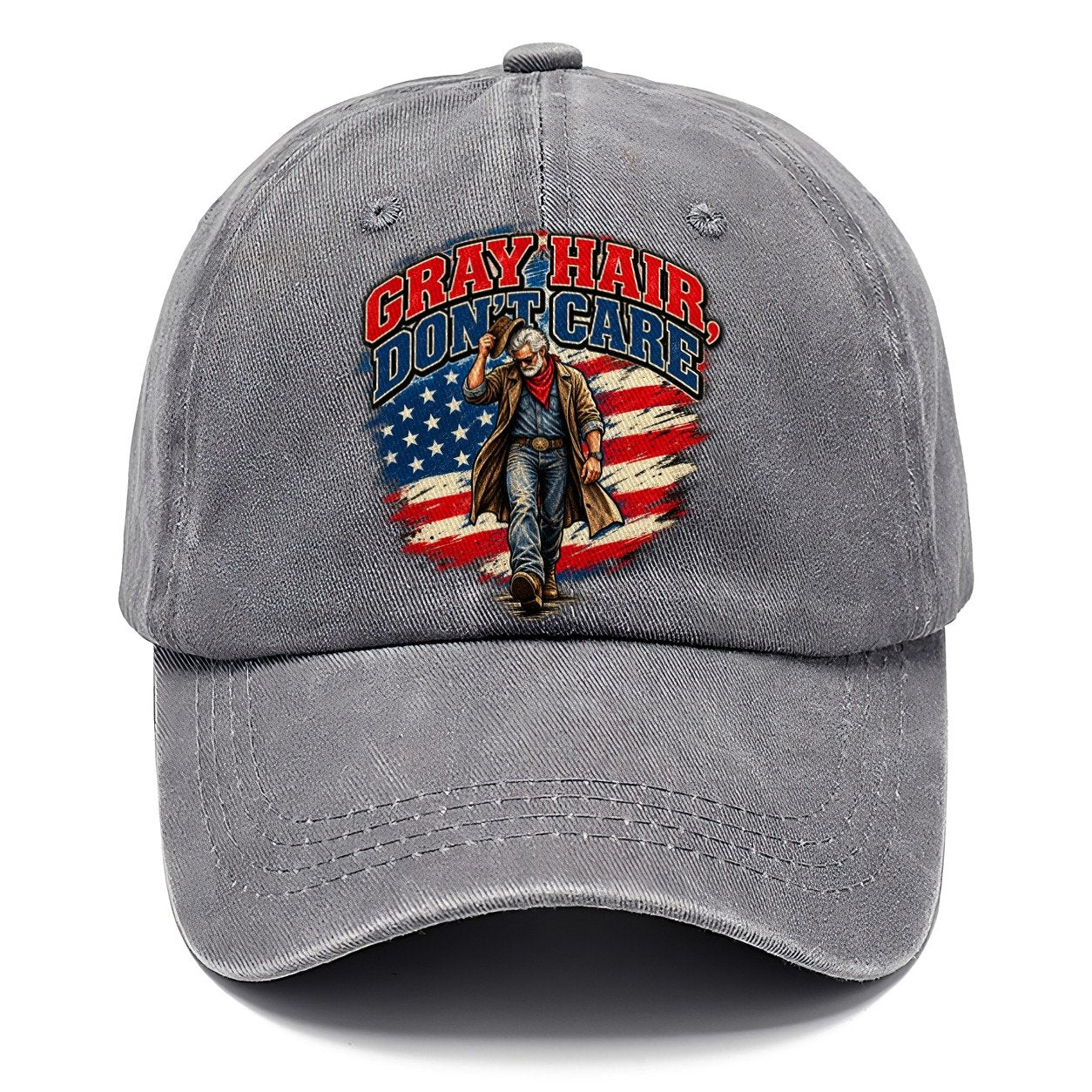 Gray Hair Don T Care Old Man Strong Classic Cap – Urban Haze