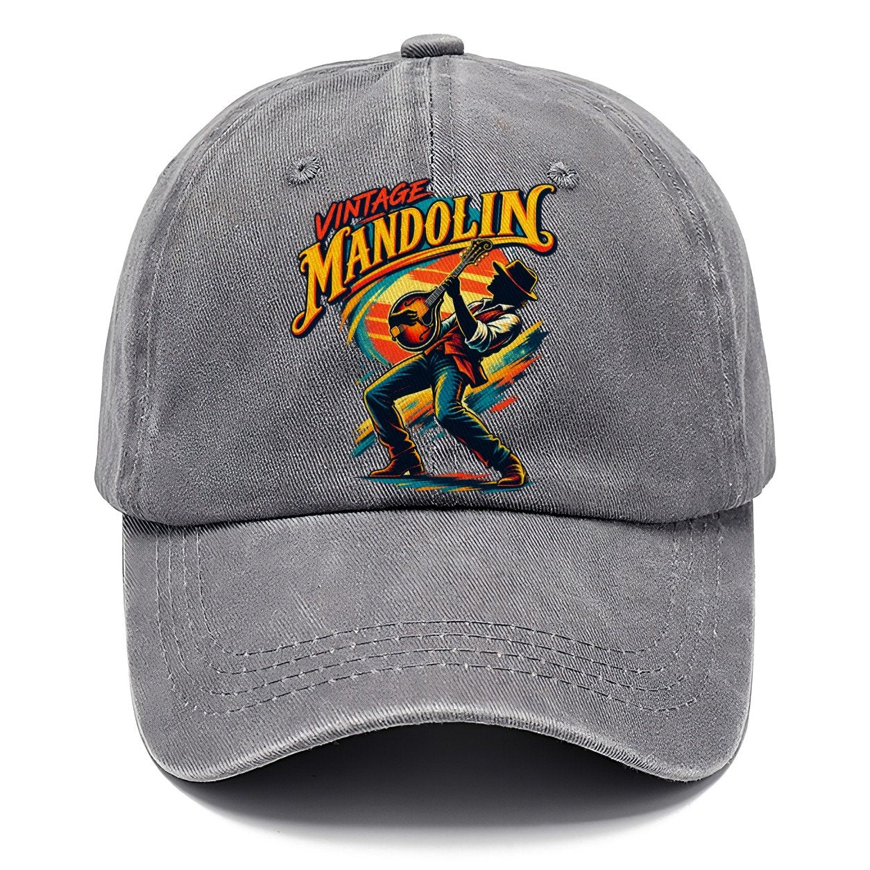 Vintage Mandolin Music Instruments Classic Cap – Urban Haze