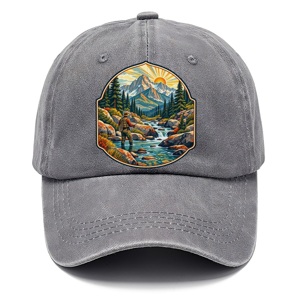 Mountain Creek Headwaters Fishing Club Classic Cap – Urban Haze