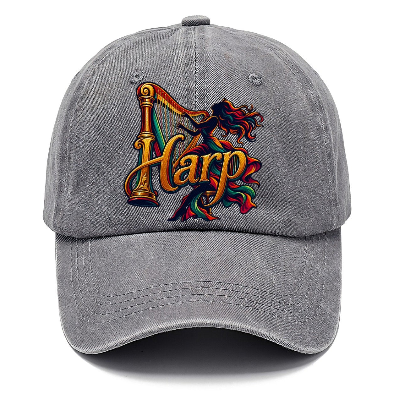 Harp Wordmark Music Instruments Classic Cap – Urban Haze