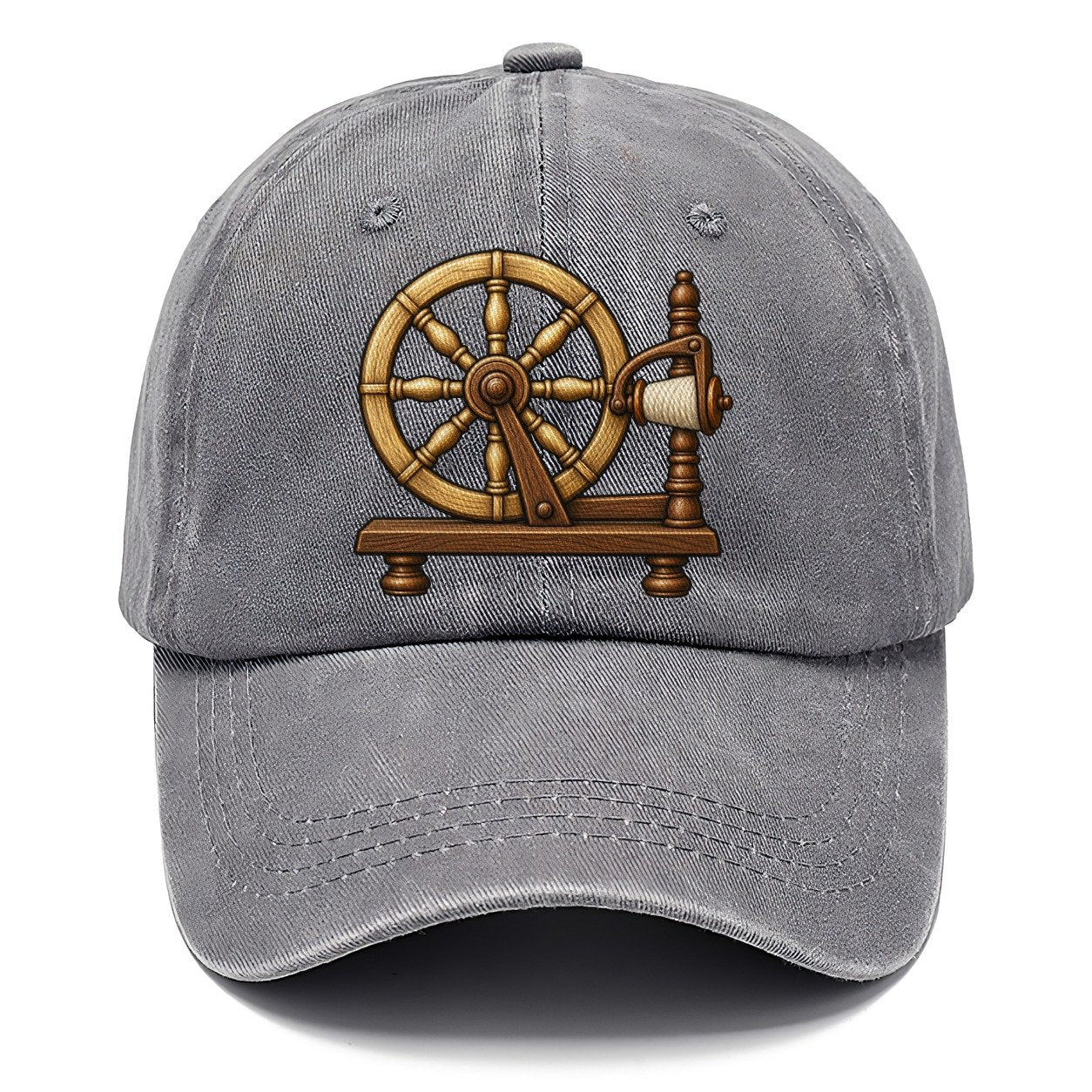 Heritage Spinning Wheel Yarn Crafts Classic Cap – Urban Haze