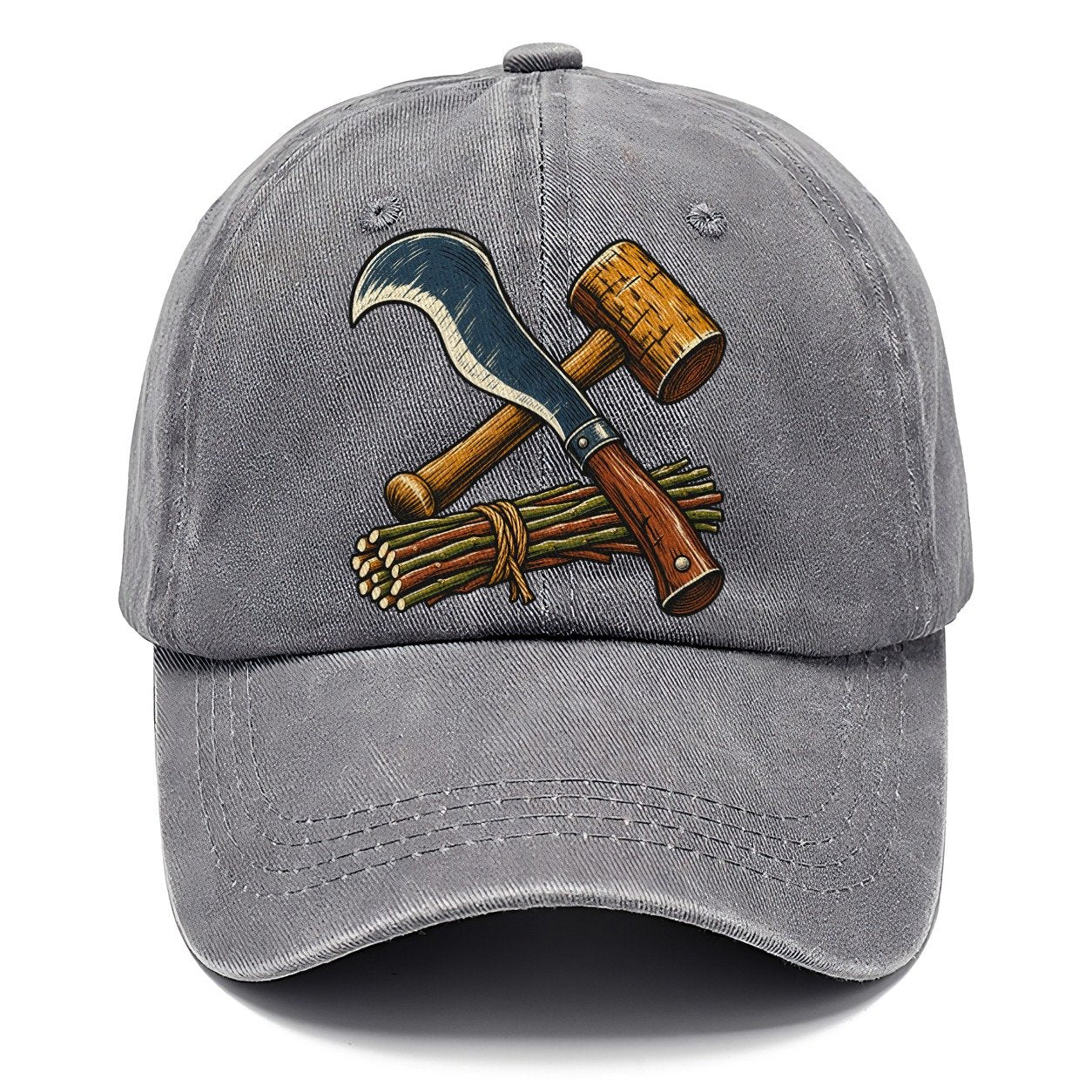 Hedgelayer Billhook Mallet And Hazel Rods Uk Culture Heritage Classic Cap – Urban Haze