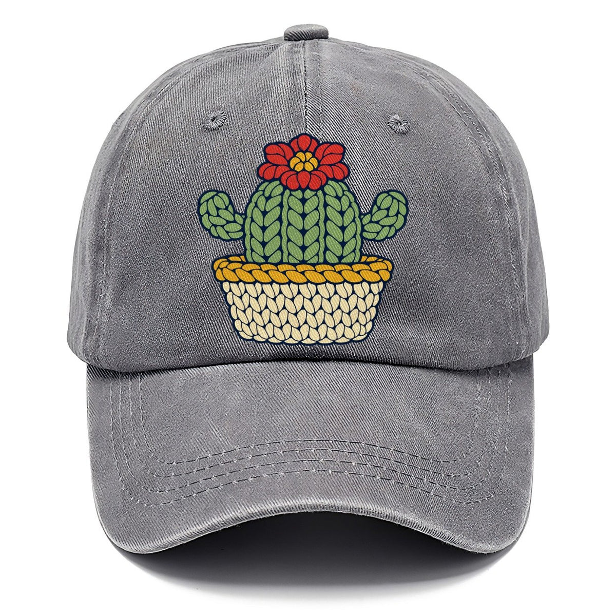 Crocheted Cactus Yarn Crafts Classic Cap – Urban Haze