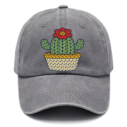 Crocheted Cactus Yarn Crafts Classic Cap – Urban Haze