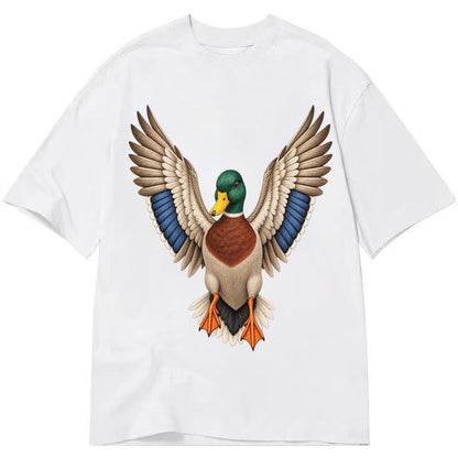 Mallard Majesty Classic T-shirt – White