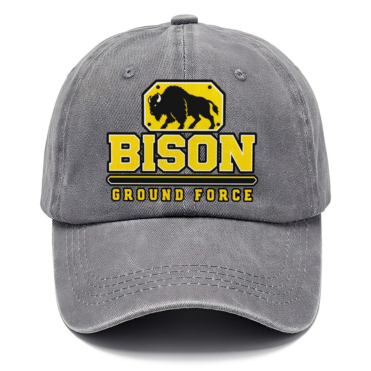 Bison Ground Force Heavy Duty Classic Cap – Urban Haze