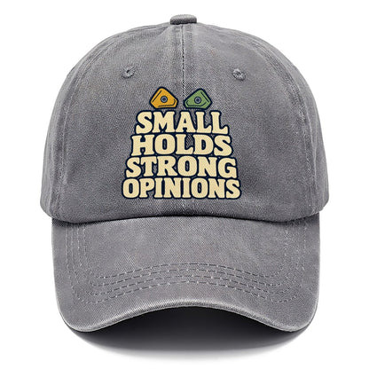 Small Holds Strong Opinions Rock Climbing Classic Cap – Urban Haze