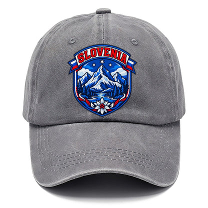 Slovenia Retro Badge Country Logos Classic Cap – Urban Haze