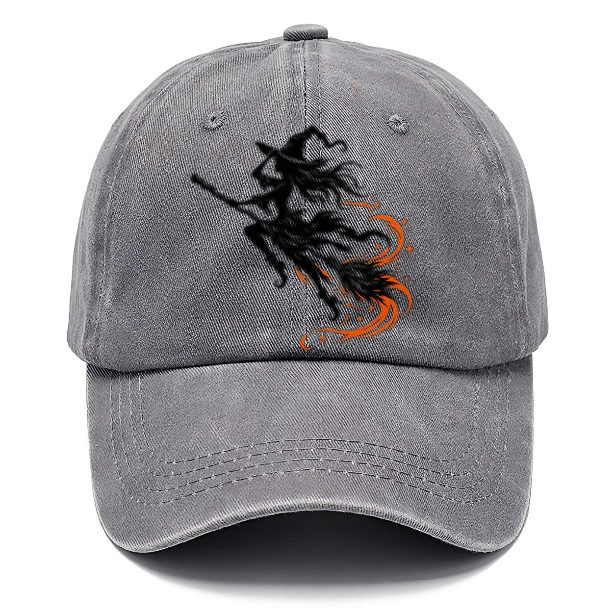 Airborne Witch On A Broom Witch Magic Classic Cap – Urban Haze