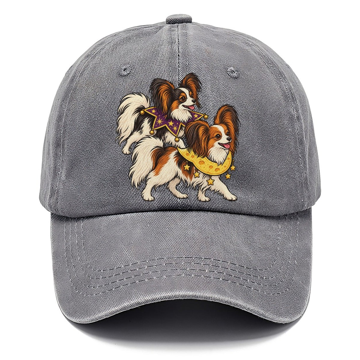 2 Papillons In Halloween Costumes Hdp 26 Parade Lineup Halloween Dog Parade Classic Cap – Urban Haze