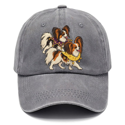 2 Papillons In Halloween Costumes Hdp 26 Parade Lineup Halloween Dog Parade Classic Cap – Urban Haze