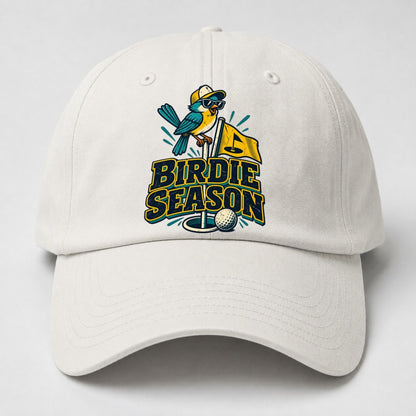 Birdie Season Golf Life Baseball Cap – Off White