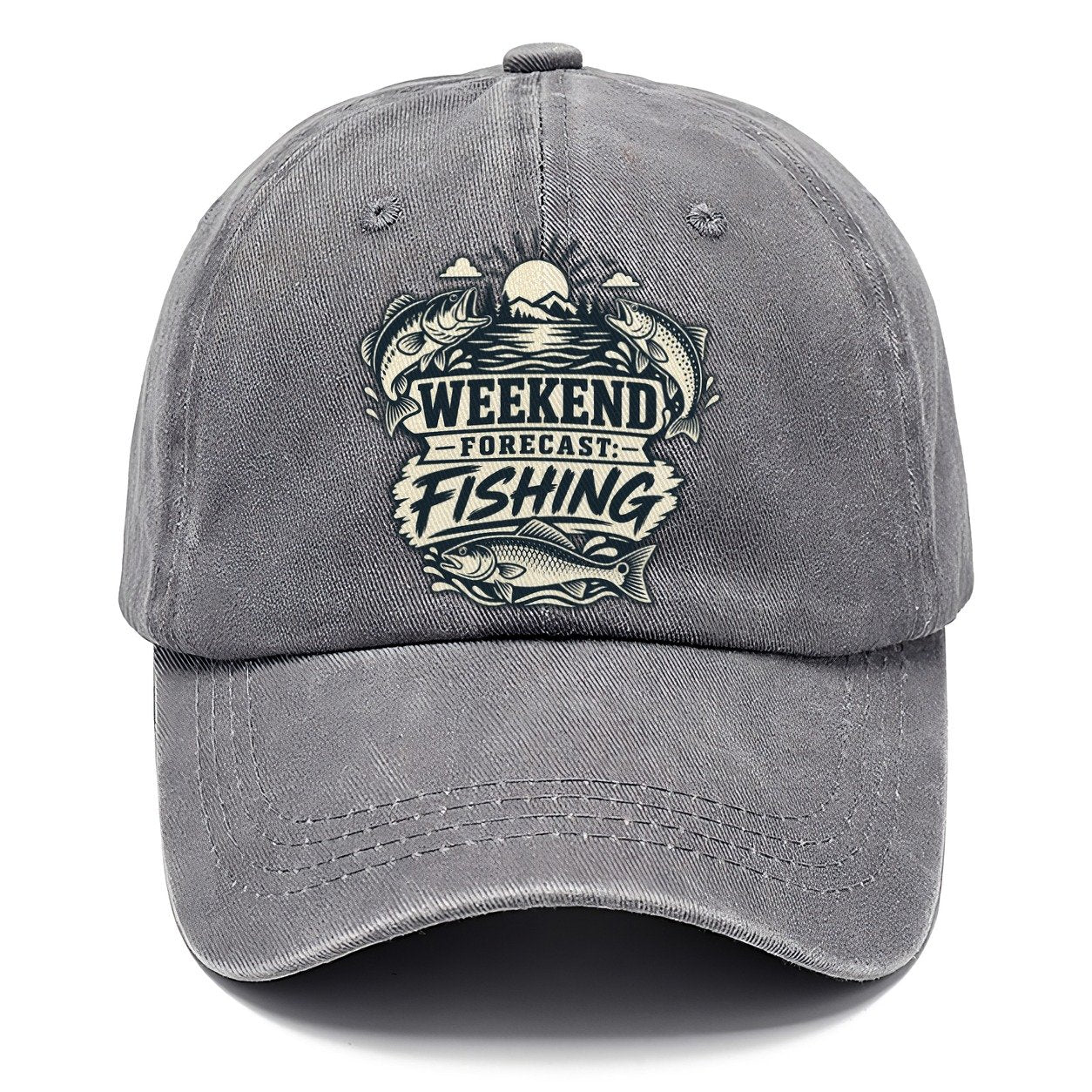 Weekend Forecast Fishing Fishing Elegant Classic Cap – Urban Haze