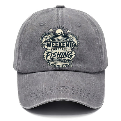 Weekend Forecast Fishing Fishing Elegant Classic Cap – Urban Haze