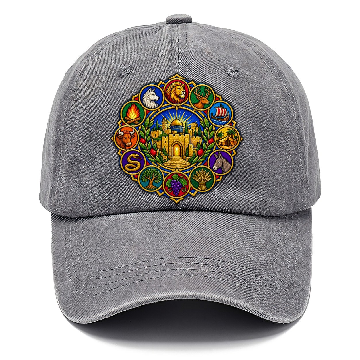 Twelve Tribes Wheel Jerusalem Classic Cap – Urban Haze