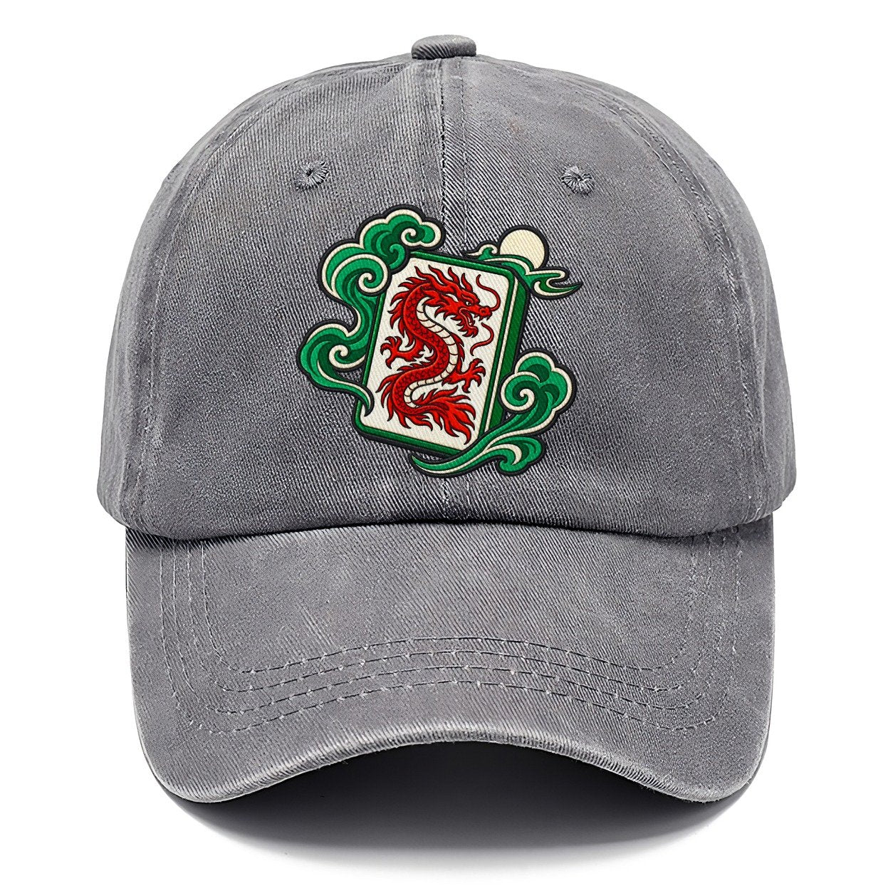 Red Dragon Mahjong Game Night Classic Cap – Urban Haze