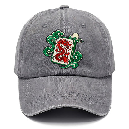 Red Dragon Mahjong Game Night Classic Cap – Urban Haze