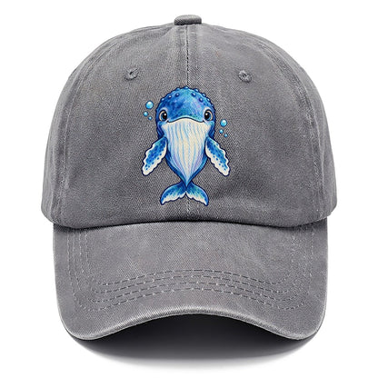 Humpback Whale Front Float Sea Sprite Classic Cap – Urban Haze