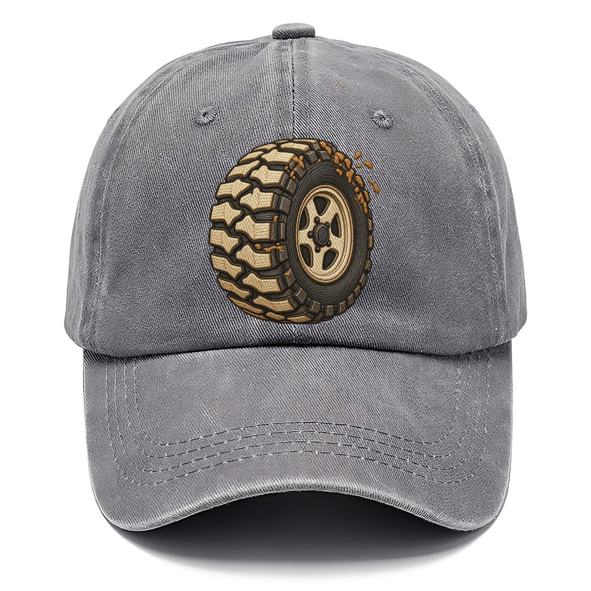 Mud Terrain Tyre Three Quarter Off Roading And Overlanding Classic Cap – Urban Haze
