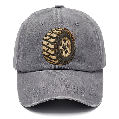 Mud Terrain Tyre Three Quarter Off Roading And Overlanding Classic Cap – Urban Haze