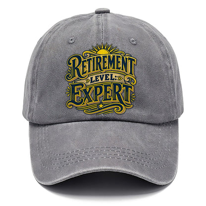 Retirement Level Expert Retired Living Classic Cap – Urban Haze