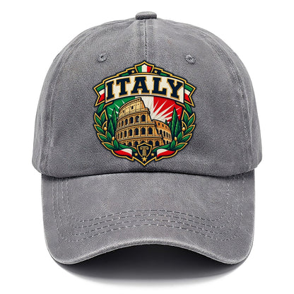 Italy Retro Badge Country Logos Classic Cap – Urban Haze