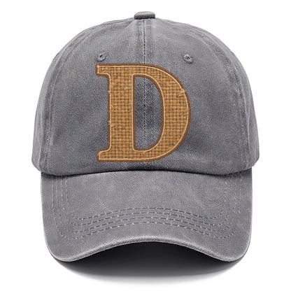 Woven Tweed D Monogram Classic Cap – Urban Haze