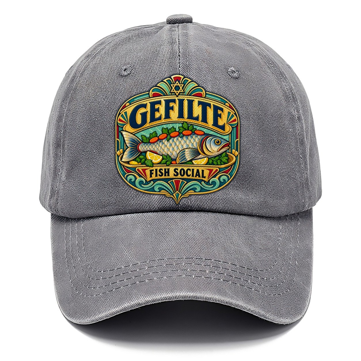 Gefilte Fish Social Judaism Heritage Classic Cap – Urban Haze