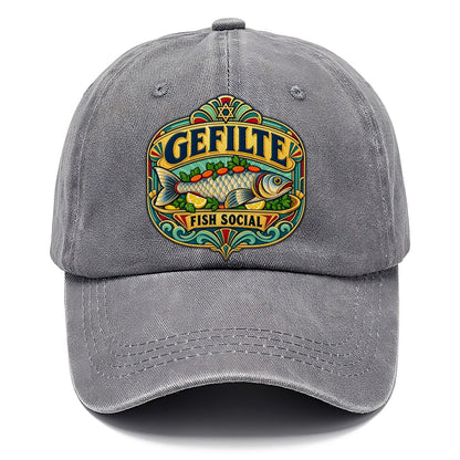 Gefilte Fish Social Judaism Heritage Classic Cap – Urban Haze