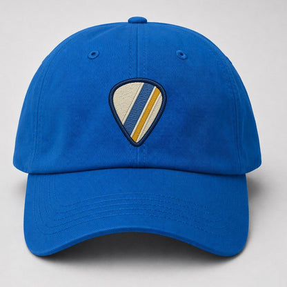 Guitar Pick Tiny Solo Marks Baseball Cap – Blue