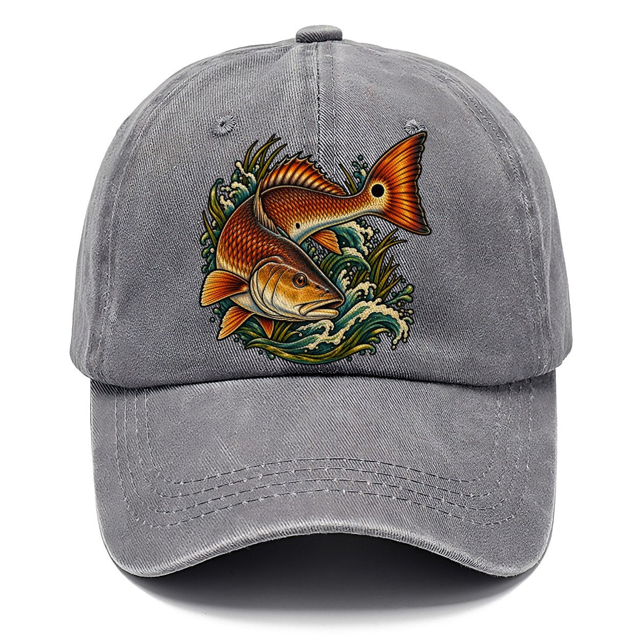 Redfish Tail Spot Fishing Club Classic Cap – Urban Haze