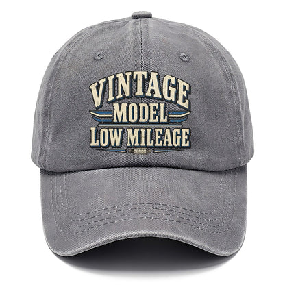 Vintage Model Low Mileage American Wit Classic Cap – Urban Haze