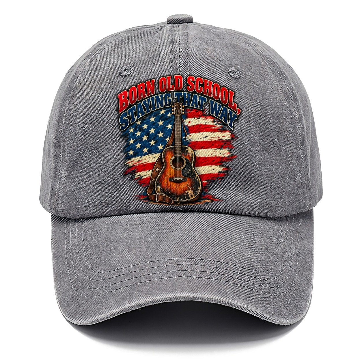 Born Old School Staying That Way Old Man Strong Classic Cap – Urban Haze