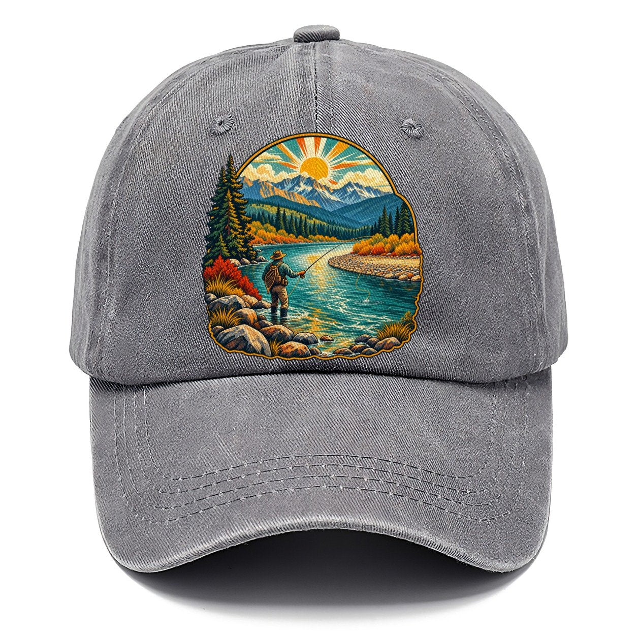 River Bend Fly Water Fishing Club Classic Cap – Urban Haze