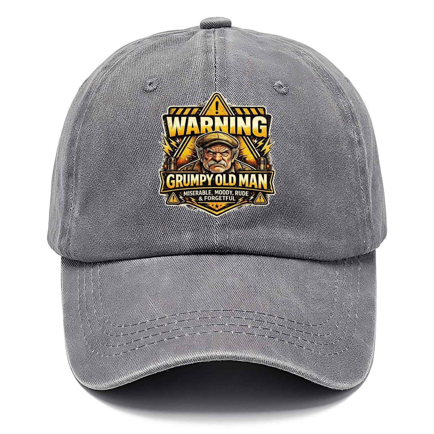 Warning Grumpy Old Man Classic Cap – Urban Haze