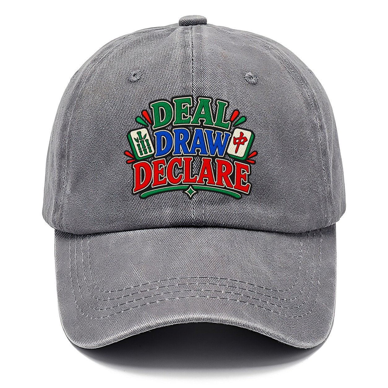 Deal Draw Declare Mahjong Game Night Classic Cap – Urban Haze