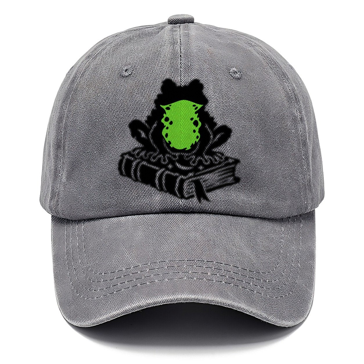 Familiar Toad On A Spellbook Witch Magic Classic Cap – Urban Haze