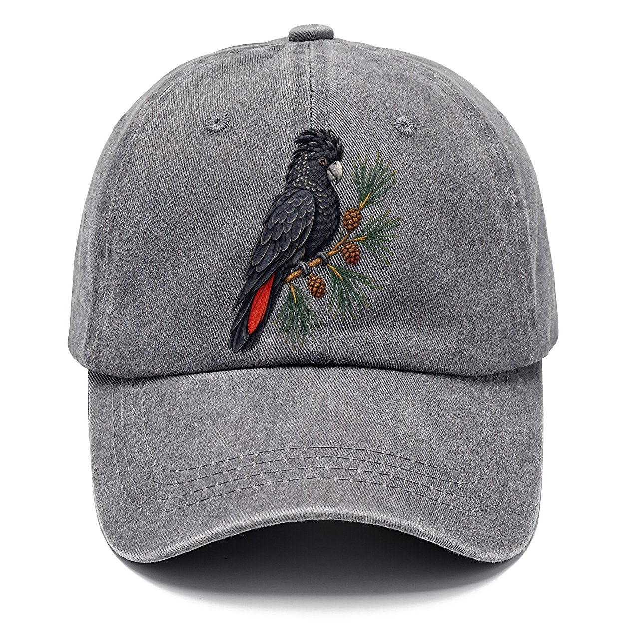 Glossy Black Cockatoo And She Oak Cones Australia Cultural Icons Classic Cap – Urban Haze