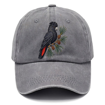 Glossy Black Cockatoo And She Oak Cones Australia Cultural Icons Classic Cap – Urban Haze