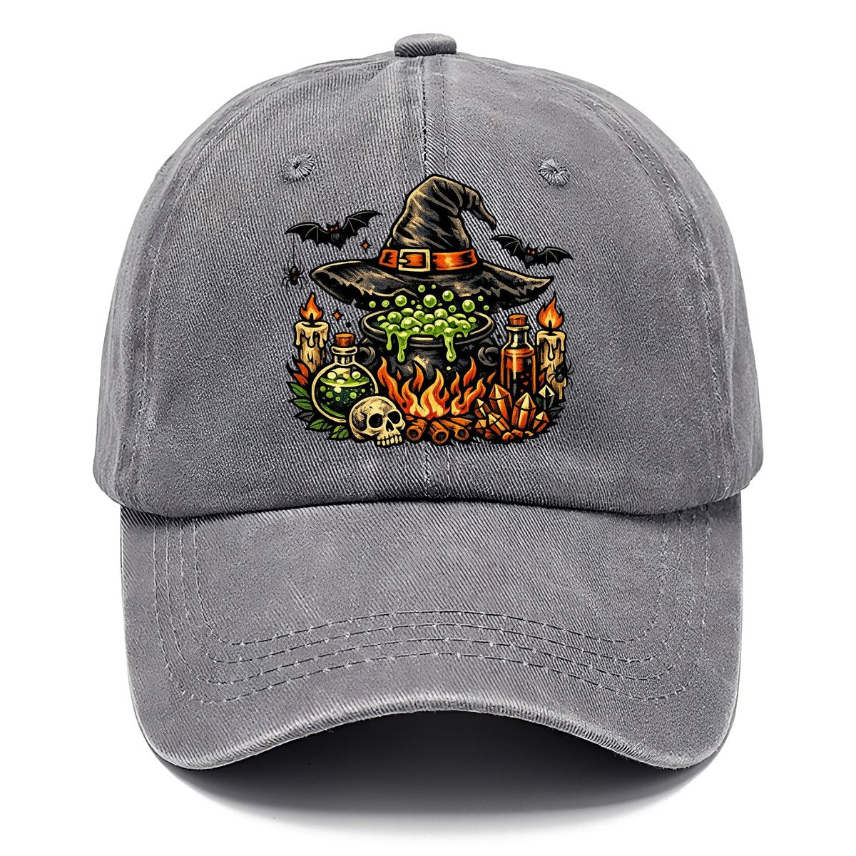 Witch Cauldron Skull Hat Classic Cap – Urban Haze
