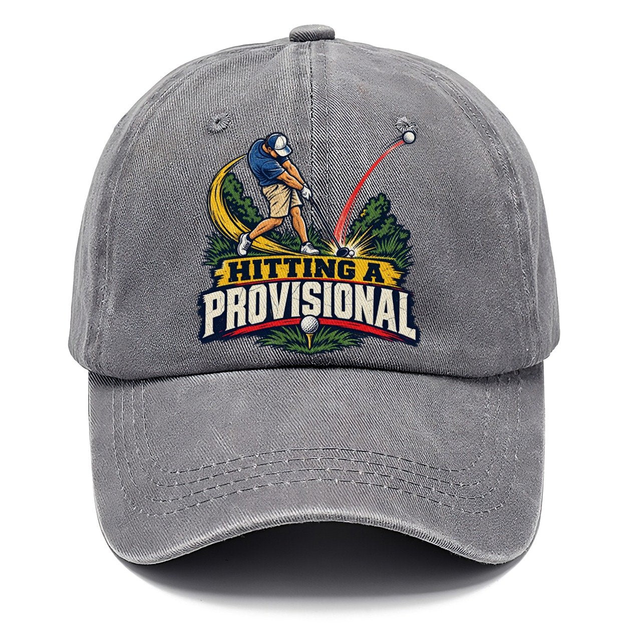 Hitting A Provisional Golf Life Classic Cap – Urban Haze