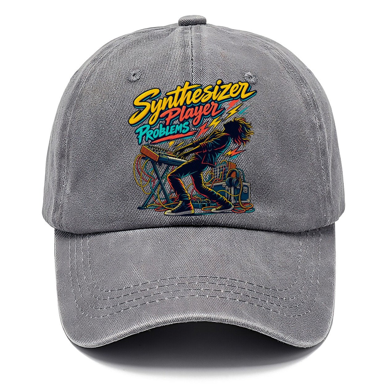 Synthesizer Player Problems Music Instruments Classic Cap – Urban Haze