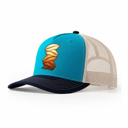 Malt Colour Progression Homebrewing Trucker Hat – Teal Navy
