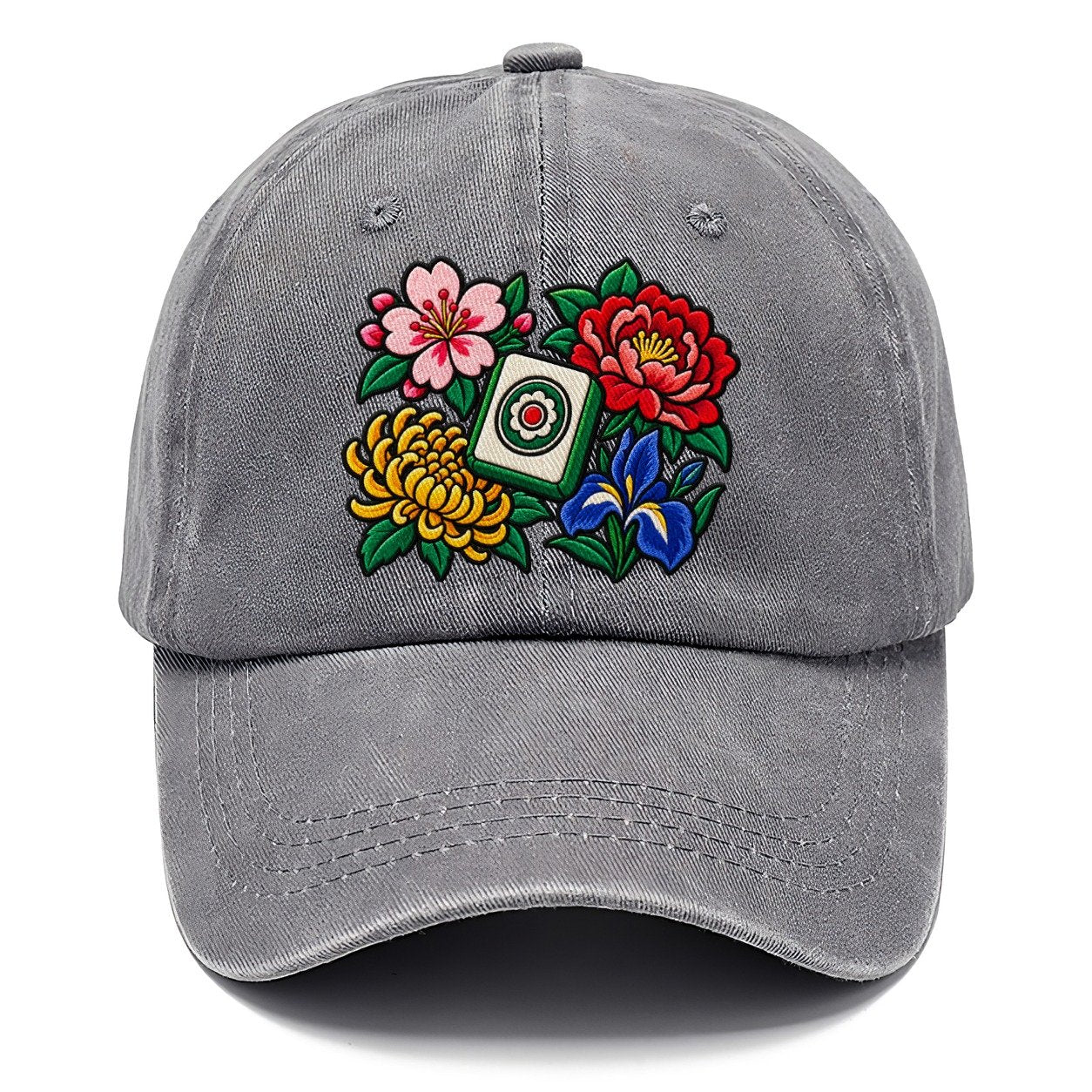 Flower Season Mahjong Game Night Classic Cap – Urban Haze