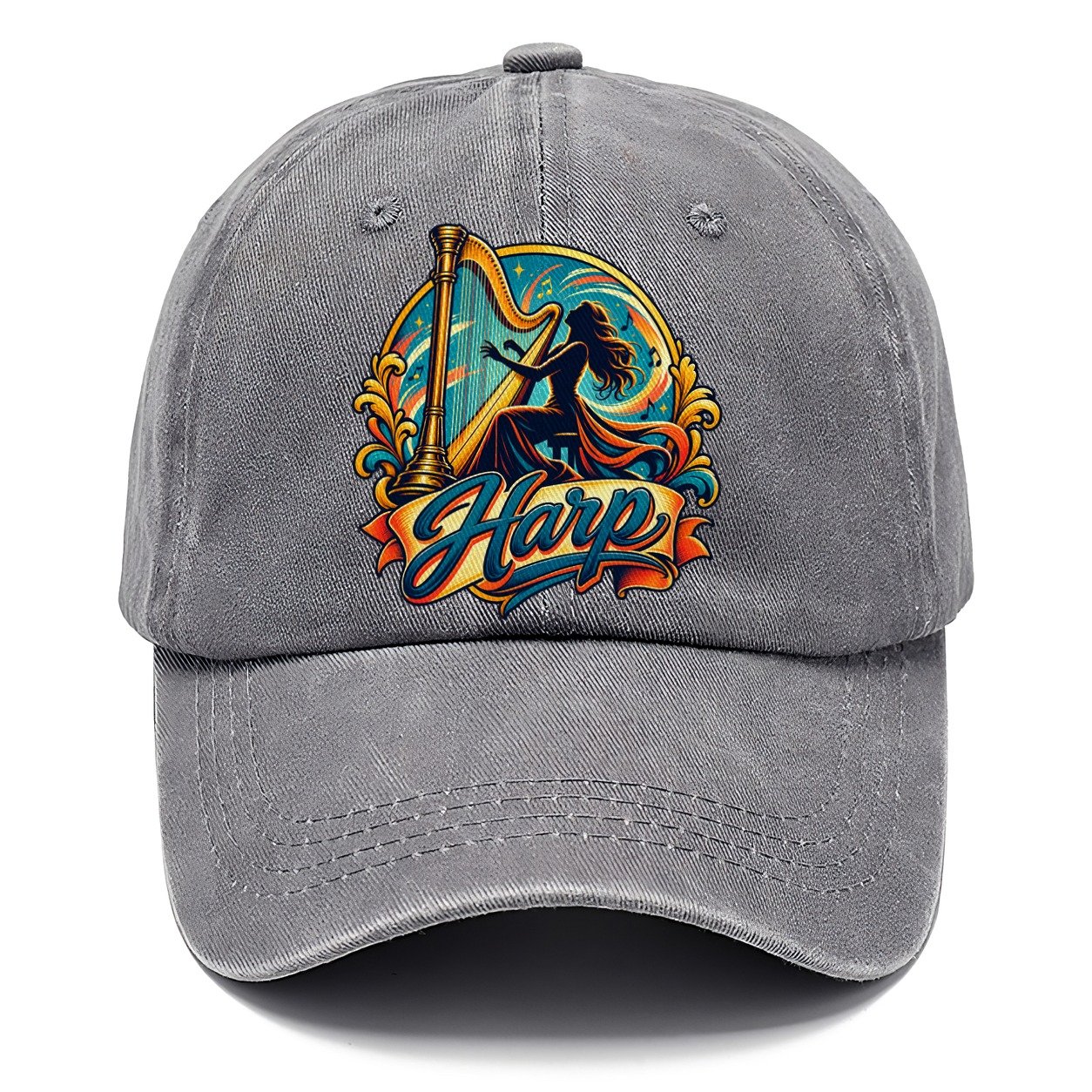 Harp Crest Music Instruments Classic Cap – Urban Haze