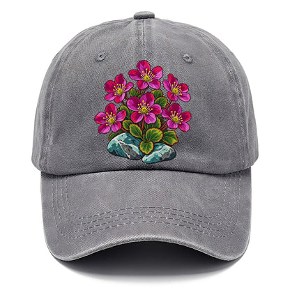 Nunavut Purple Saxifrage Canada Cultural Icons Classic Cap – Urban Haze