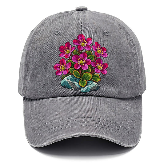 Nunavut Purple Saxifrage Canada Cultural Icons Classic Cap – Urban Haze