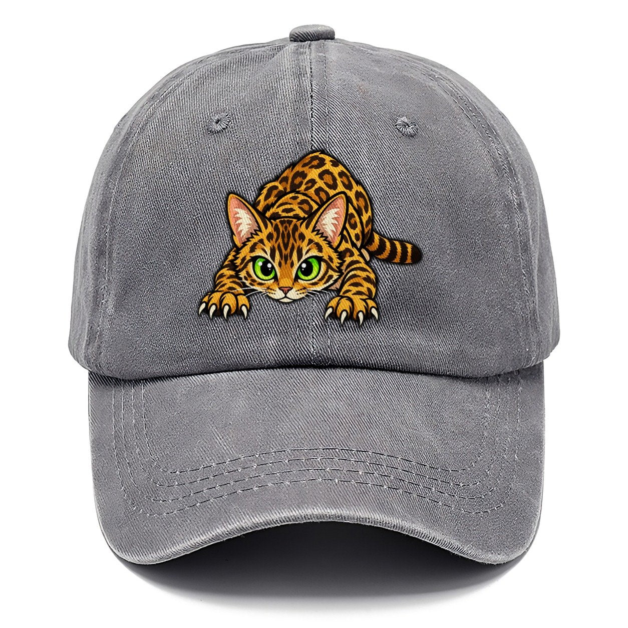 Bengal Crouching Peeking Cats Classic Cap – Urban Haze