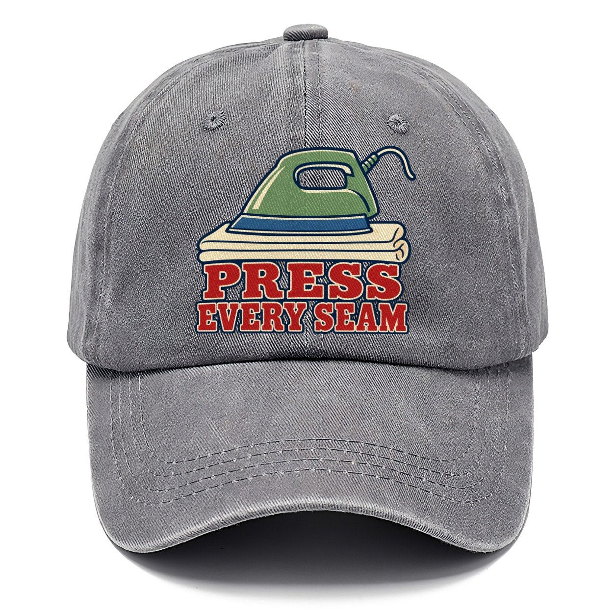Press Every Seam Sewing And Quilting Classic Cap – Urban Haze